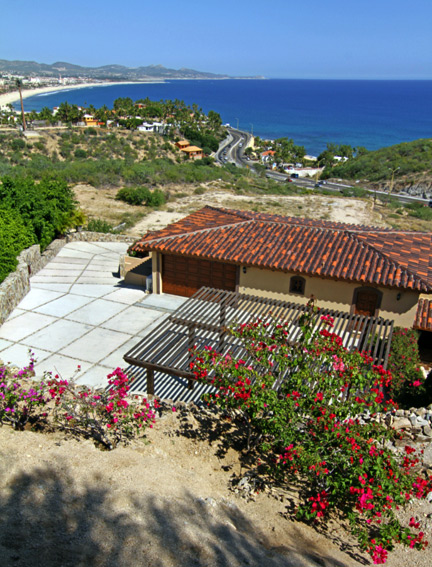 View of Cabo Bay from the new homes at Ciruelos, Los Cabos