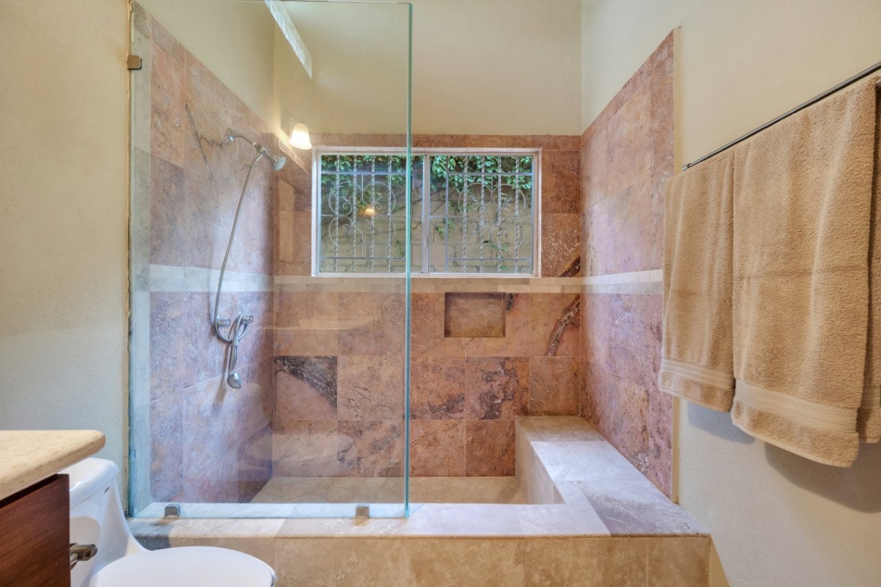 Shower and bathroom details